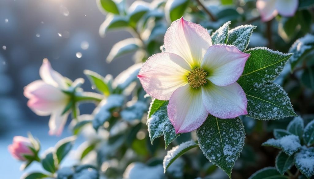 entdecken sie, wie die christrose im winter ihren garten mit ihren zarten blüten verschönert und für farbe in der kalten jahreszeit sorgt.